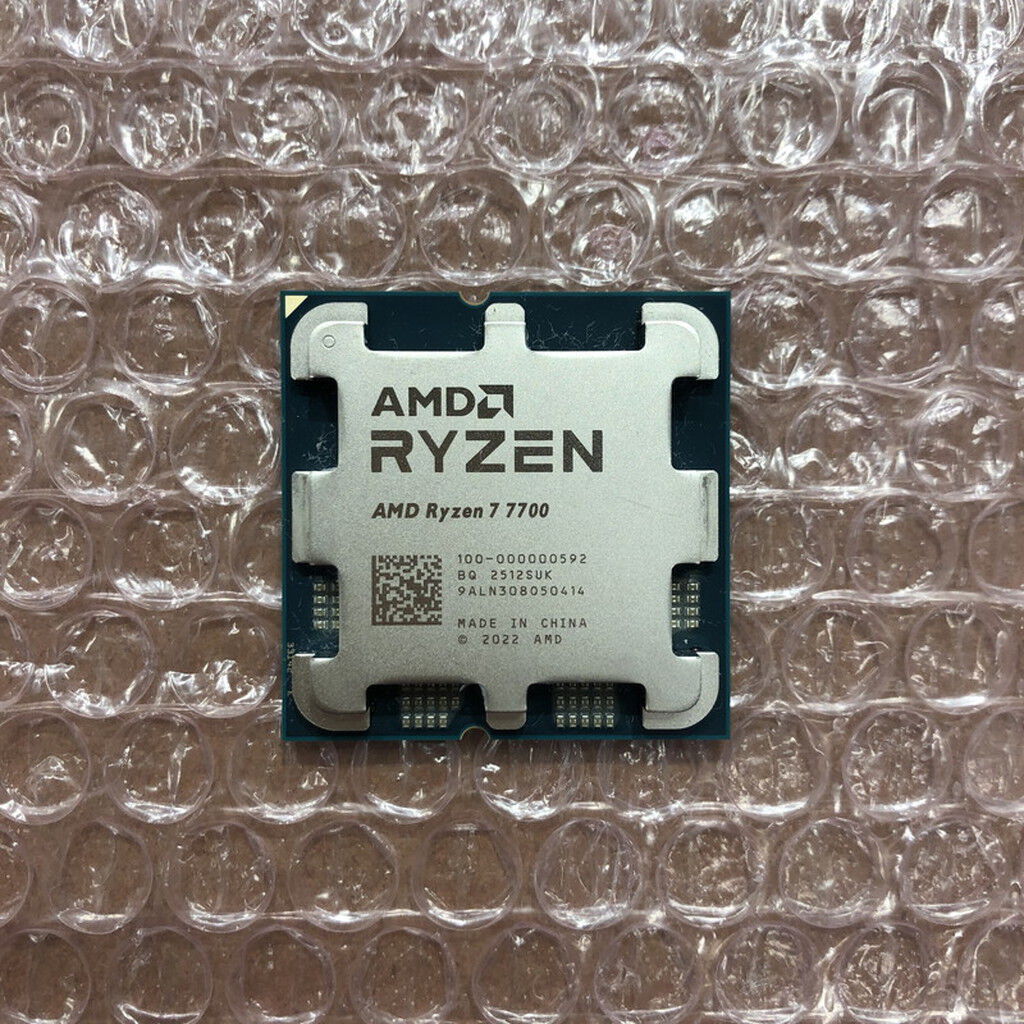 中古 AMD Ryzen 7 7700 (AM5/3.8GHz/40M/C8/T16/65W) 1460024624
