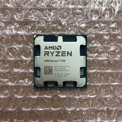 【宮崎恒久店】中古  AMD Ryzen 7 7700 (AM5/3.8GHz/40M/C8/T16/65W) 1460024624 