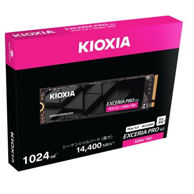 KIOXIA  EXCERIA PRO G2 SSD-CK1.0N5PRG2J (M.2 2280 1TB) 