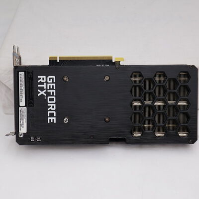 【通販センター】中古  Palit RTX 3060 Dual 12GB NE63060019K9-190AD (RTX3060 12GB) 200625 
