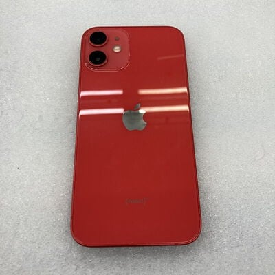 【京都店】中古  Apple iPhone12 mini 5.4インチ 128GB (PRODUCT)RED 国内版SIMロックフリー MGDN3J/A 144010 