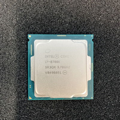 【博多店】中古  INTEL Core i7 8700K (1151/3.70GHz/12M/C6/T12) 136197 