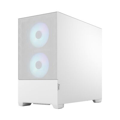 Fractal Design  Pop Mini Air RGB White TG Clear Tint FD-C-POR1M-01 (MicroATX) 