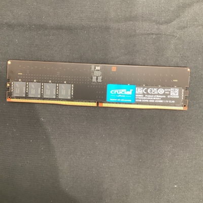 【静岡東瀬名店】中古  Crucial CT32G48C40U5.M16A1 (DDR5 PC5-38400 32GB) 198900 