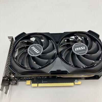 【熊本浜線店】中古  MSI GeForce RTX 4060 Ti VENTUS 2X BLACK 8G OC (RTX4060Ti 8GB) 158559 