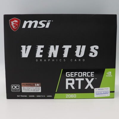 【札幌店】中古  MSI GeForce RTX 2060 VENTUS 6G OC（RTX2060 6GB） 3480036290 