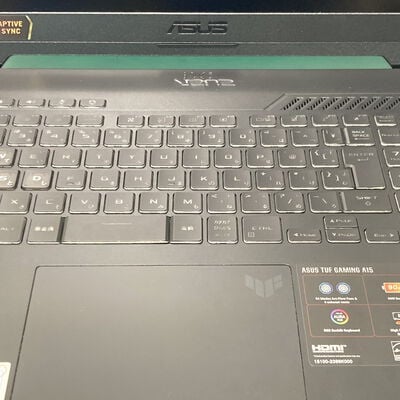 【浦添城間店(沖縄)】中古  ASUS TUF Gaming A15(Ryzen 7 7435HS/16GB/SSD512GB/RTX4060/W11H) 4780001638【9/17値下げ!】 