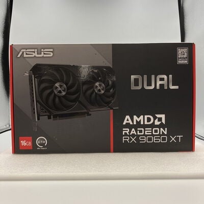 【新潟店】中古  ASUS DUAL-RX9060XT-16G (RX9060XT 16GB) 188999 