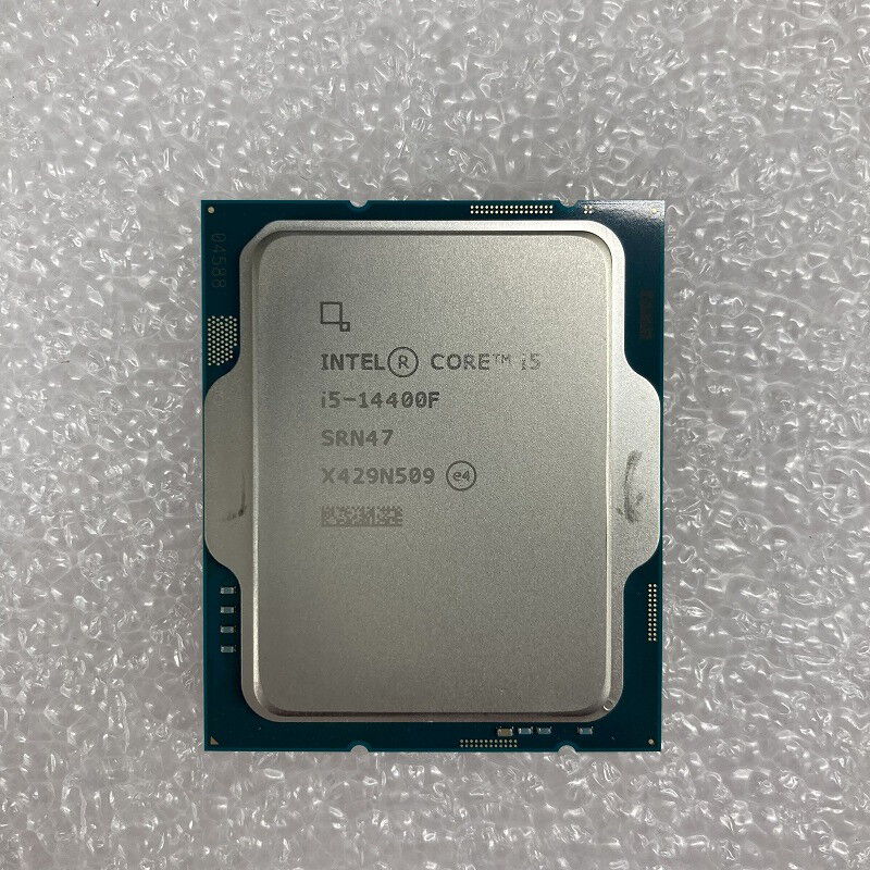 【新品未使用】Intel Core i5 14400F CPU Intel Core i5-14400F Processor, 10-Core / 16-Thread, LGA