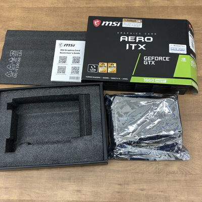 【宇都宮鶴田店】中古  MSI GeForce GTX 1660 SUPER AERO ITX  (GTX1660 SUPER) 5280001005