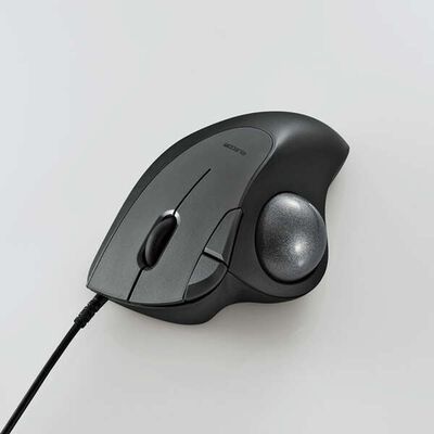 エレコム  M-IT11URBK (有線トラックボール IST 5ボタン ベアリングモデル ブラック) 