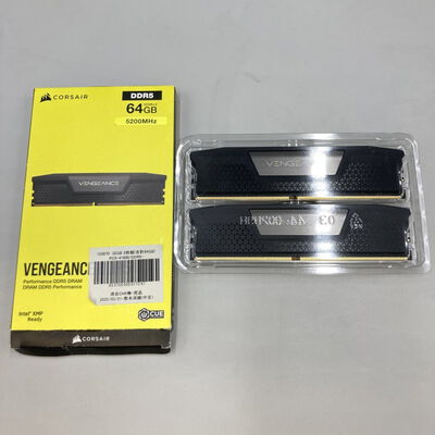 【熊本浜線店】中古  32GB 2枚組(合計64GB) PC5-41600/DDR5-5200 デスクトップ用 190870 