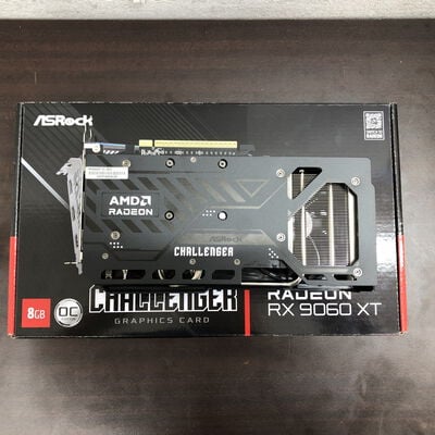 【福山ココローズ店】中古  ASRock RX9060XT CL 8GO(RX9060XT Challenger 8G) 179887 
