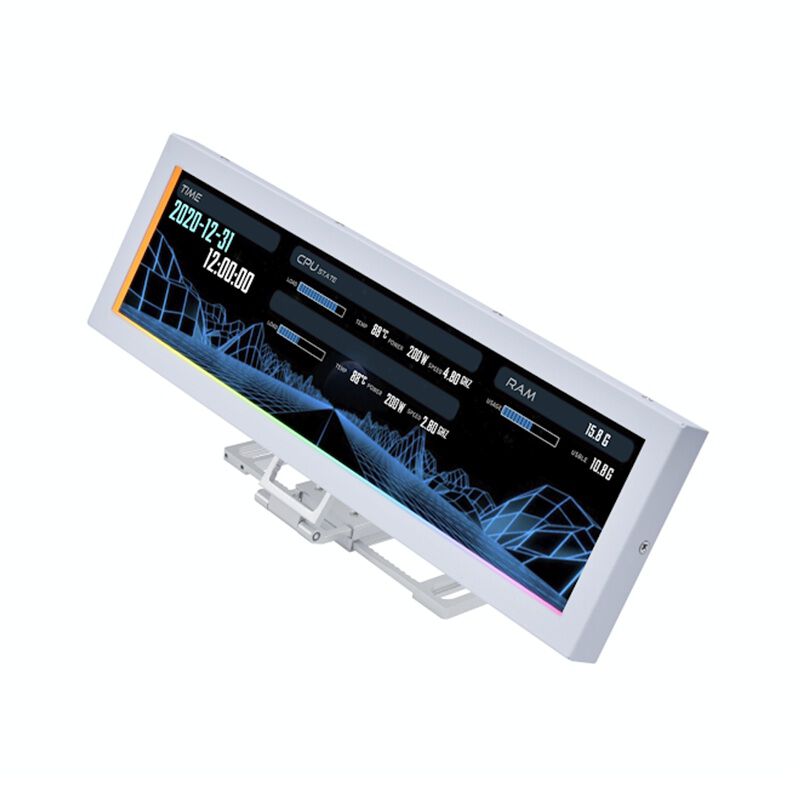 LIAN LI 8.8インチモニタ　SM088W ホワイト Amazon.com: Lian Li 8.8