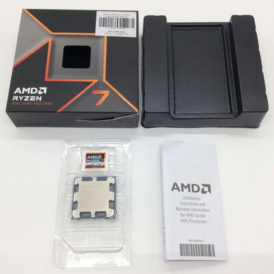 【浜松店】中古  AMD Ryzen 7 9700X (AM5/3.8GHz/40M/C8/T16/65W) 169022 