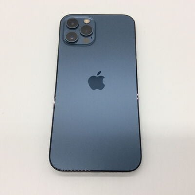 【浜松店】中古  【SIMロック解除済み】【docomo】Apple iPhone12 Pro 6.1インチ 128GB (パシフィックブルー) MGM83J/A 155571 
