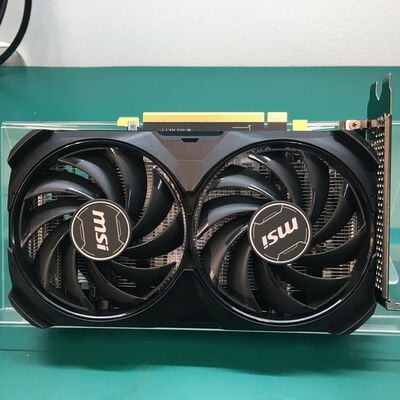 【佐賀南部バイパス店】中古  MSI GeForce RTX 4060 Ti VENTUS 2X BLACK 8G OC?(RTX4060Ti 8GB) 158559 