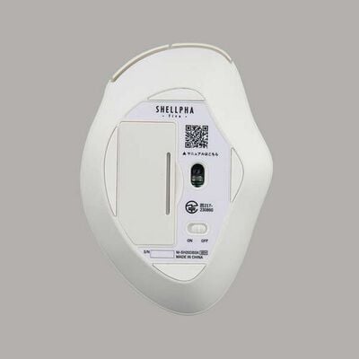 エレコム  M-SH20DBSKWH (無線抗菌静音マウス&ldquo;SHELLPHA&rdquo;5ボタン ホワイト) 