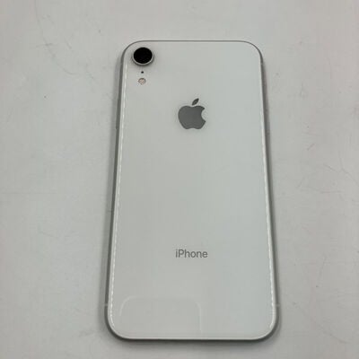 【なんば店】中古  【SIMロック解除済み】【SoftBank】 Apple iPhoneXR 256GB (ホワイト)  MT0W2J/A 155365 