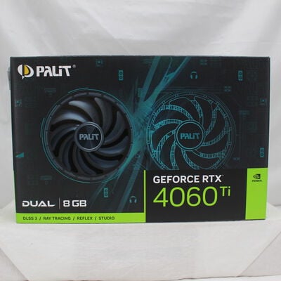 【通販センター】中古  Palit NE6406T019P1-1060D (RTX4060Ti Dual 8G) 175562 