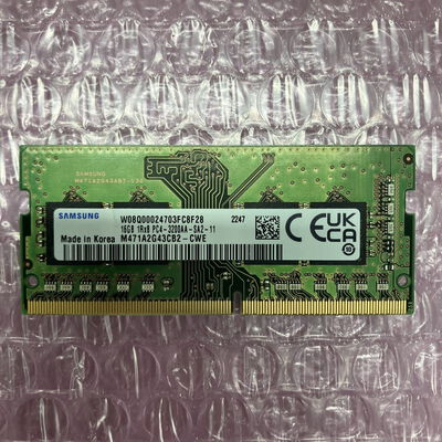 【町田店】中古  PC4-25600 16GB ノート用(DDR4-3200) 158772 