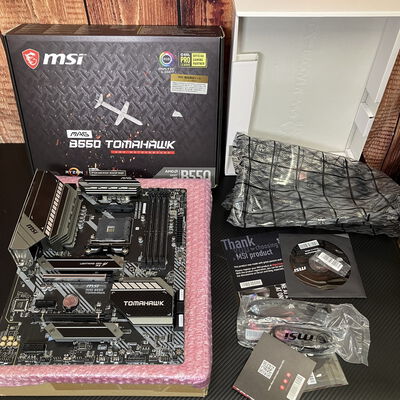 【富士青葉店】中古  MSI MAG B550 TOMAHAWK (B550 AM4 ATX DDR4) 142923 