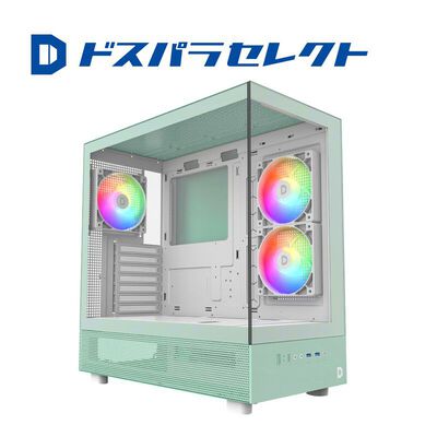 ドスパラセレクト  XR PASTEL GREEN (ATX ガラス) 