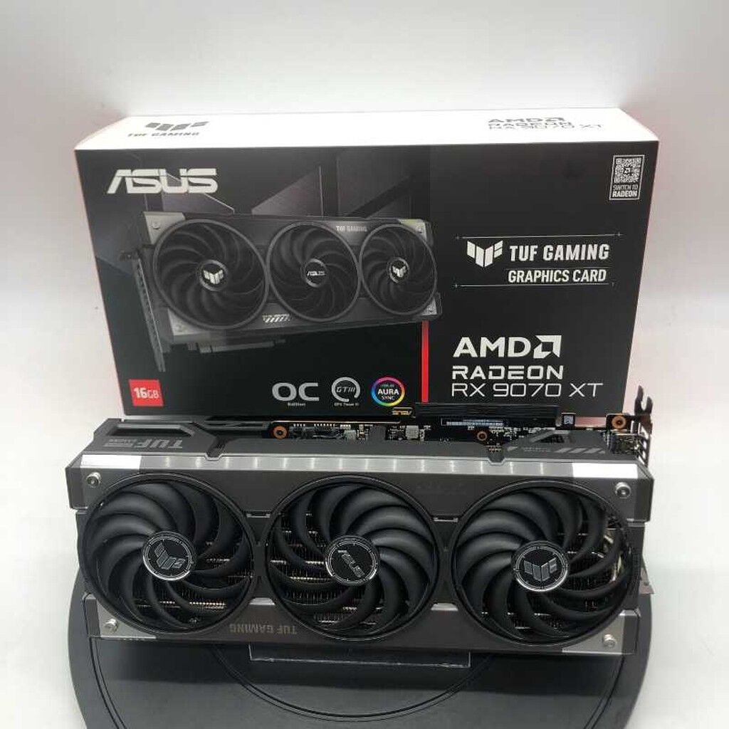 中古 ASUS TUF-RX9070XT-O16G-GAMING (RX9070XT 16G) 176938 （339572