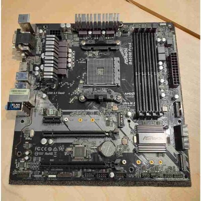 【鹿児島店】中古  ASRock B450 Pro4 (B450 AM4 ATX DDR4) 137906 