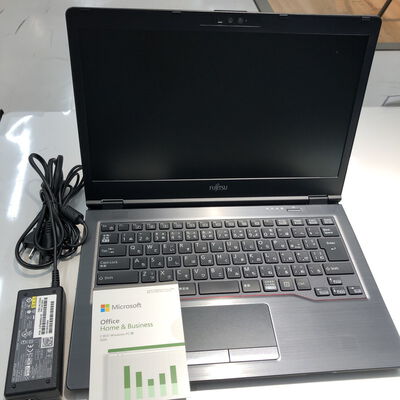 【姫路店】中古  FUJITSU LIFEBOOK U7410 (INTEL Core i5 10310U 1.7GHz/16GB/SSD256GB/-/オンボード/14/1366x768/Wi-Fi/WEBCAM/W11H64/Microsoft Office Home and Business 2024付) 180536 