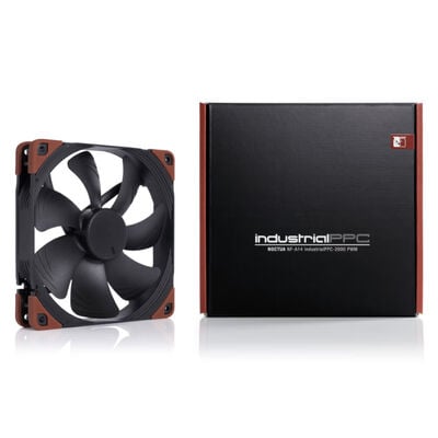 noctua  NF-A14 industrialPPC-2000 PWM NF-A14IPPC-2000-PWM (140mm ブラック) 