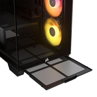 Corsair  2800X RS-R ARGB Black CC-9011347-WW (MicroATX ガラスパネル ブラック) 