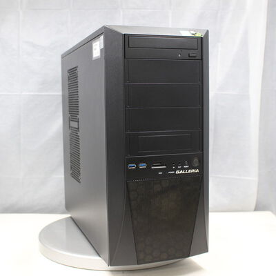 中古  THIRDWAVE GALLERIA KT(Intel Core i7 8700K/16GB/SSD500GB/DVDマルチ/NVIDIA GeForce GTX 1070 Ti 8GB/W11H64 MAR) 177033 