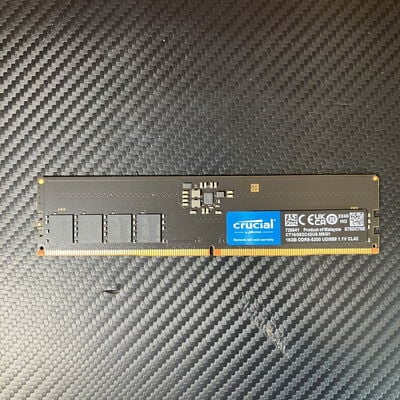 【富士青葉店】中古  Crucial CT16G52C42U5.M8G1(DDR5 PC5-41600 16GB) 183231 