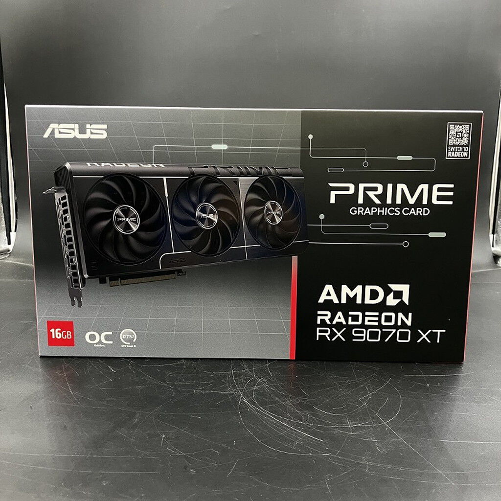 新古品] ASUS PRIME Radeon RX 9070 XT 16GB 新古品] ASUS PRIME