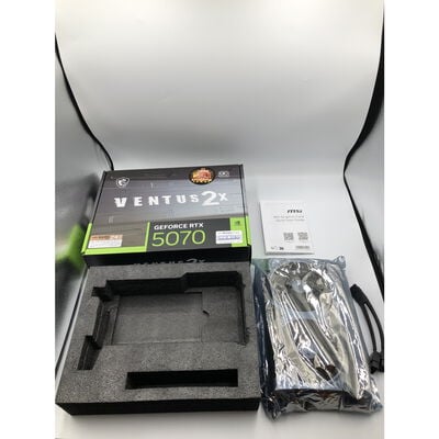 【水戸赤塚店】中古  MSI　Geforce　RTX5070　Ventus2ｘ（12ＧＢ　PCI‐E） 4680002286 