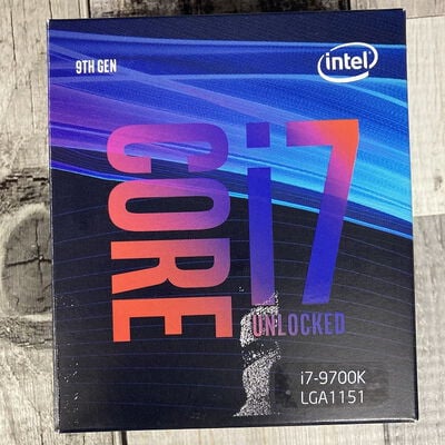 【広島店】中古  INTEL Core i7 9700K (1151/3.60GHz/12M/C8/T8) 138481 