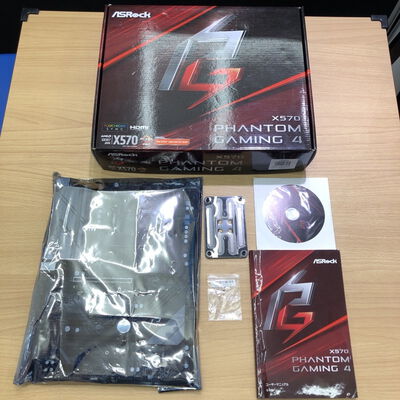【甲府飯田店】中古  ASRock X570 Phantom Gaming 4 (X570 AM4 ATX DDR4) 140055 