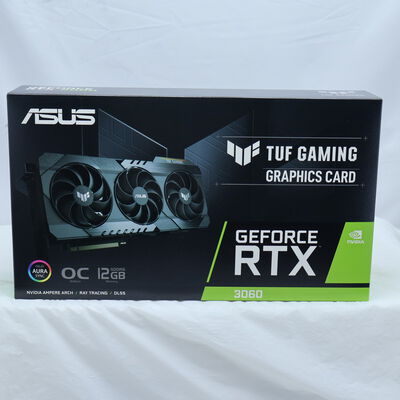 【通販センター】中古  ASUS TUF-RTX3060-O12G-V2-GAMING (RTX3060 12GB) 175504 