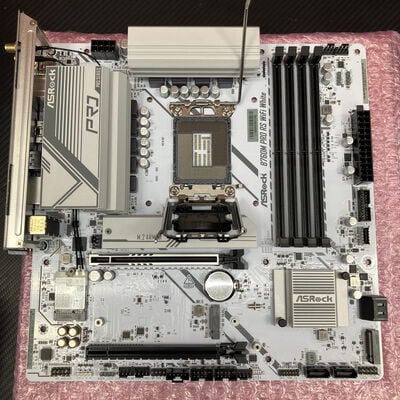 【富士青葉店】中古  ASRock B760M Pro RS WiFi White (B760 mATX DDR5) 5070002330 