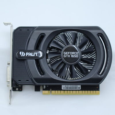 【通販センター】中古  Palit NE51650006G1-1170F(GTX1650 4G GDR5) 139579 