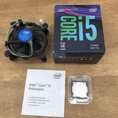 【宇都宮鶴田店】中古  INTEL Core i5-8400 (1151/2.80GHz/9M/C6/T6) 136200 