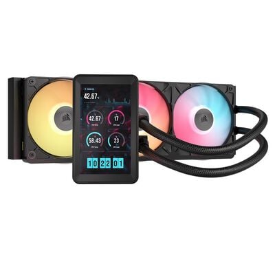Corsair  iCUE LINK TITAN II 360 RX LCD Black CW-9061045-WW (ブラック) 