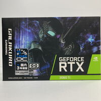 中古  玄人志向 GALAKURO GAMING GG-RTX3060Ti-E8GB/DF/LHR（RTX3060Ti 8GB） 3480038715 