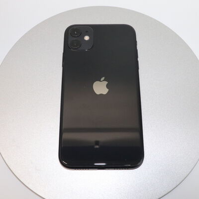 【札幌店】中古  【SIMロック解除済み】【docomo】 Apple iPhone11 64GB (ブラック) MWLT2J/A 155371 