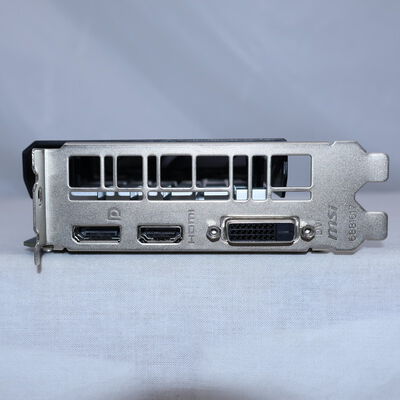 【通販センター】中古  MSI GeForce GTX 1650 AERO ITX 4G OCV1（GTX1650 4GB） 3480043280 
