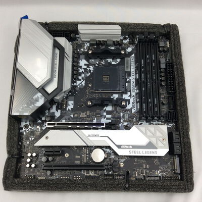 【浜松店】中古  ASRock B550M Steel Legend (B550 AM4 mATX DDR4) 142939 