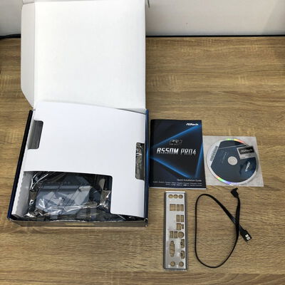 【津ラッツ店】中古  ASRock B550M Pro4 (B550 AM4 mATX DDR4) 142938 