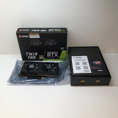 【津ラッツ店】中古  MSI GeForce RTX3060Ti TWIN FAN OC 4990001367 