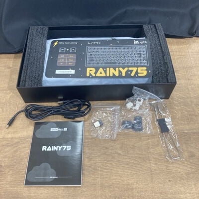【静岡東瀬名店】中古  WOBKEY Rainy75 Pro PR75BLK-JIS (無線 ｷｰﾎﾞｰﾄﾞ BK) 5140001890 